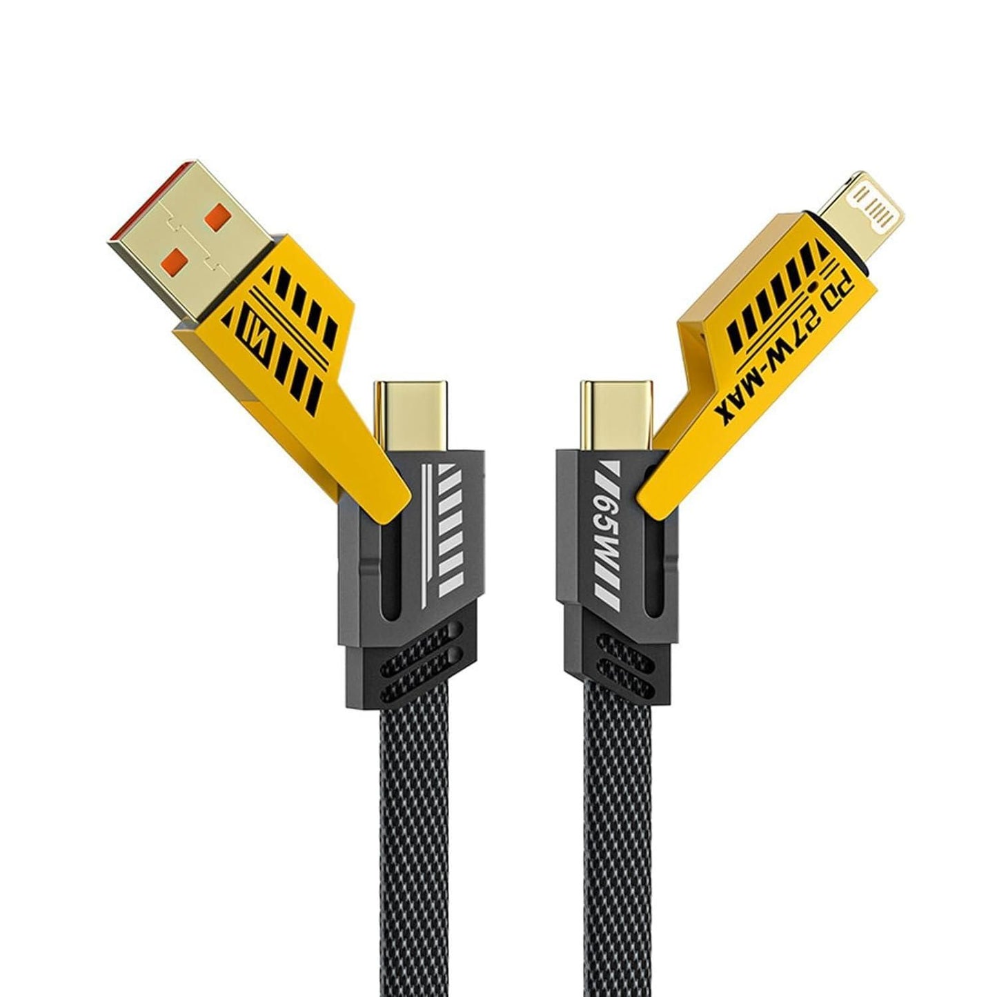 ChargeMate™ 4-in-1 USB-C & Lightning Cable